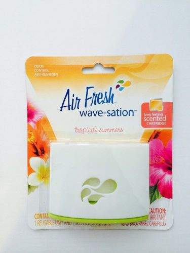 Air Fresh Wave-Station Tropical Summers, Air Freshener, Package of 6