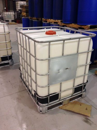 275 Gallon Totes  Tank Container Schults W/Galvanize Pallet And Cage Food Grade