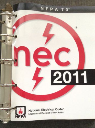 2011 NEC National Electrical Code Excellent Condition!
