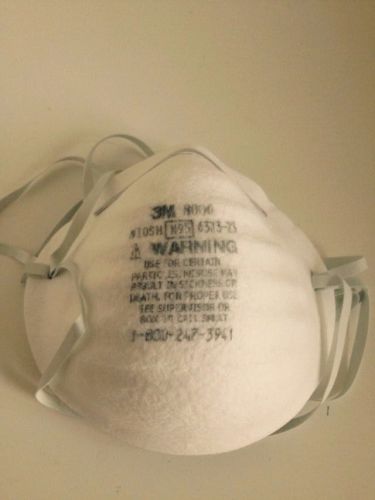 3M 8000 N95 Particle Respirator Mask Made USA Thirty (30)
