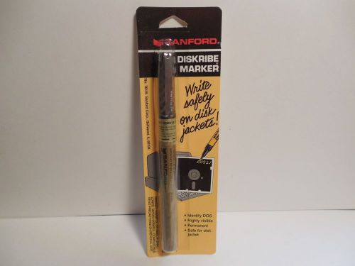 Sanford Ink Company Diskribe Gold Ink Marker~Write Safely on Disk Jackets-New