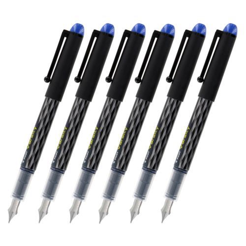 LOT OF 20  Pilot Varsity Disposable Fountain Pen -Fine -Blue Ink - PIL90011