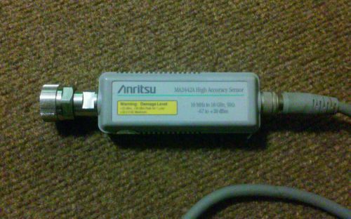 Anritsu MA2442A High Accuracy Sensor 10 MHz to 18 GHz, 50?  -60 to +20 dBm