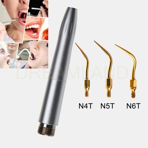 NSK Style Dental Perio Air Scaler Handpiece 2H Teeth Cleaner+ 3*Tips N4T N5T N6T