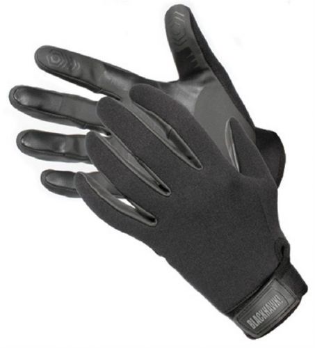 New! Blackhawk Neoprene Patrol Gloves Medium Black Tactical Water Ops 8150MDBK
