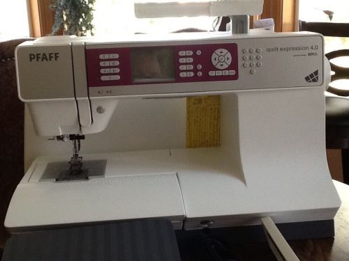Pfaff quilt expression 4.0 Sewing Machine