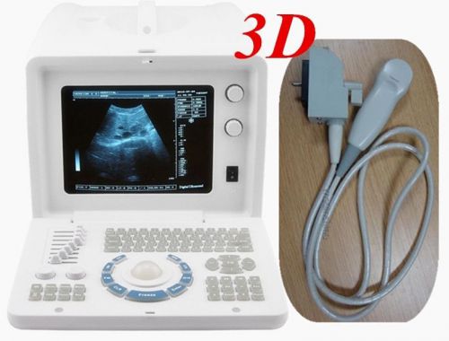 Portable Digital Ultrasound Machine/Scanner Micro-Convex Probe 3D Heart &amp; Kid CE