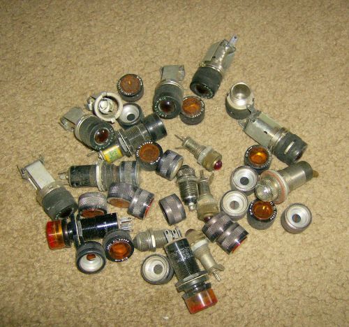 lot of vintage LAMP SOCKETS for electronic equipment
