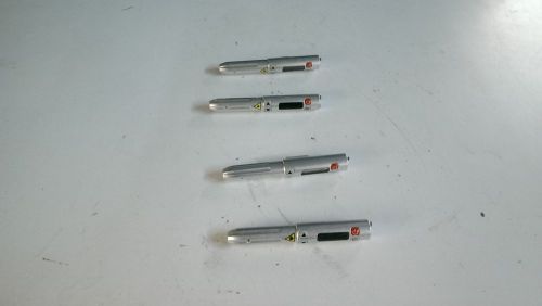 Lot of 4 NV Microlasers