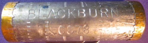 Lot (10) Blackburn® CS78 1/0 Aluminum Service Entrance Splice Sleeves