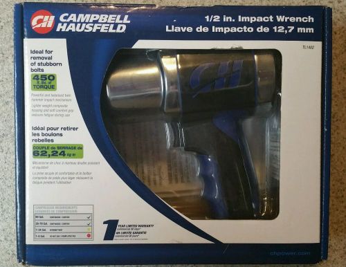 Campbell Hausfeld 1/2 in. Air Impact Wrench TL1402 New in box