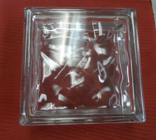 Made in Germany Weck 7 1/2&#034; x  7 1/2&#034; x 3&#034; Glass Building Block