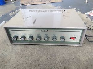 Vintage Rauland-Borg Amplifier PA System 100WATT Model 4080 Solid State 1960&#039;s