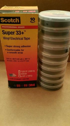 Scotch 33+ Vinyl Electrical Tape 30 Rolls