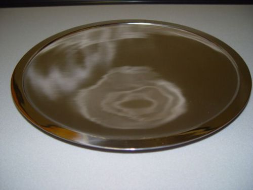 Hot/Cold Round Tray 14&#034; S/S