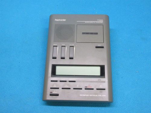 Olympus Optical CO., LTD. Pearlcorder T1100 Microcassette Audio Transcriber