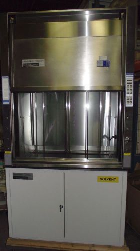 Baker ChemGARD FH4 Stainless 4&#039; Lab Fume Hood /Solvent Base Cabinet / Warranty