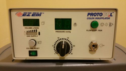 EZ EM ProtoCO2L Protocol CO2 Colon Insufflator Model 6400