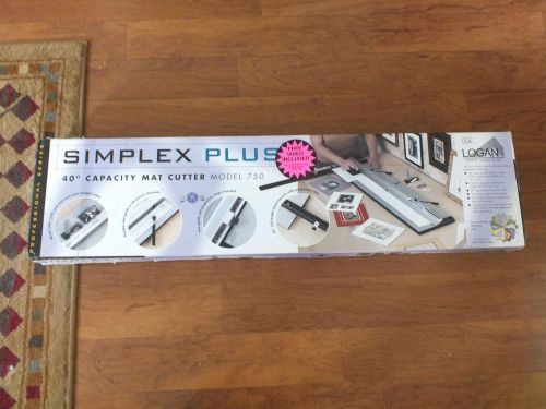 Logan Simplex Plus 40&#034; Mat Cutter Model 750 Professional