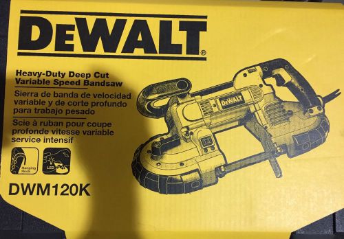 DeWalt DMK120K Heavy Duty Deep Cut Portable Band Saw Kit