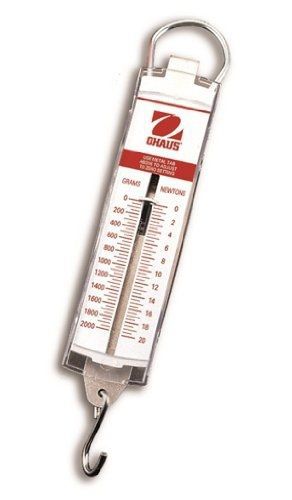Ohaus 8261-M0 Pull-Type Spring Scale, 100g Capacity, 1g Increments