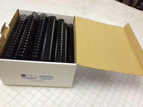2&#034; Plastic Comb Binding (Black--50  pieces per box)