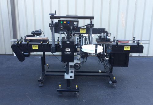 Ws packaging inline labeler for front, back and wrap around labels for sale