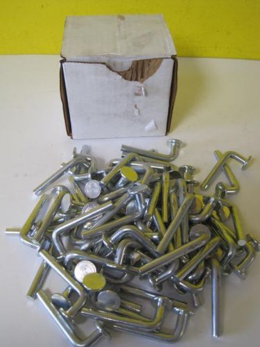 Lot of 72 pallet rack safety lock beam pin teardrop keystone ridgurak racking for sale