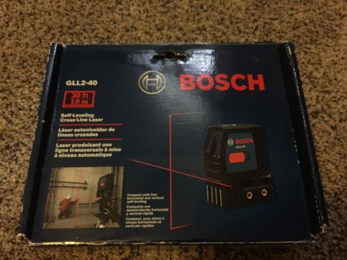 Bosch Self Leveling Cross Line Laser