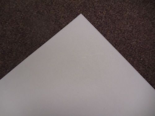 WHITE CUTTING BOARD HDPE Polymer Sanalite 1/2&#034; 12x12