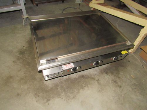 KEATING 36LD 36X30 STAINLESS STEEL 36&#034;X24&#034; COMMERCIAL FLAT TOP GRIDDLE 240V*XLNT