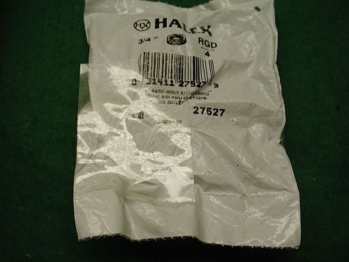 HALEX  27527 3/4-Inch RGD Plastic Insulatin BRAND NEW in PACKAGE OF SIX