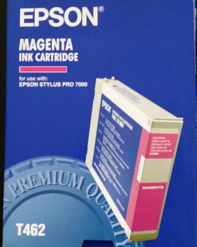 NEW Genuine Epson T462 STYLUS PRO 7000 MAGENTA Ink Catridge