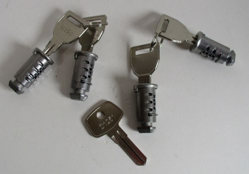 (4) N150 One-Key System Lock Cylinders, 4 Keys With Change Key Roof Rack