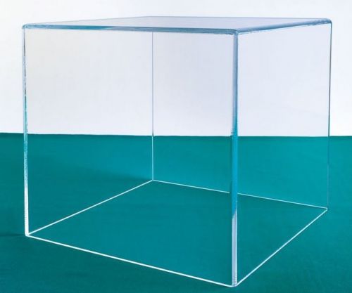 Acrylic box case clear collectible display cube usa for sale