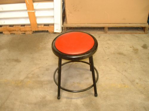 Industrial work stool, all welded constuction