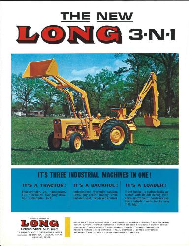 Equipment Brochure - Long - 3-N-1 - Tractor Loader Backhoe  (E3038)