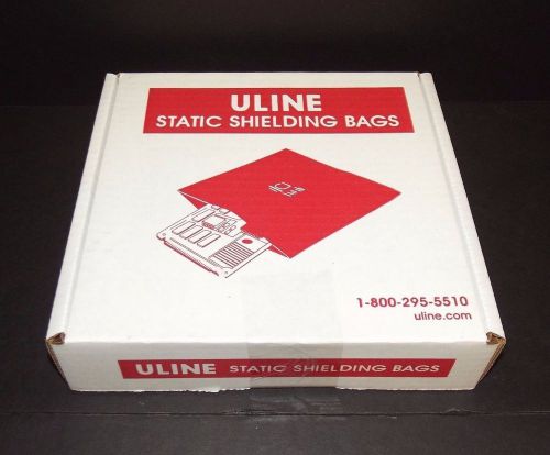Uline Static Shielding Bags 3 x 5 Quantity of 100