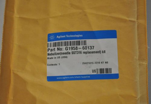 New in Box Agilent Nebulizer (needle SST316 replacement) kit G1958-60137