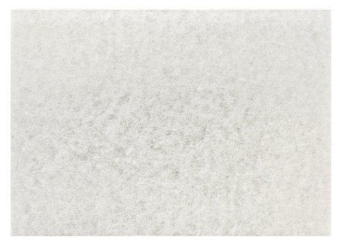 3M (4100) White Super Polish Pad 4100, 12 in x 18 in