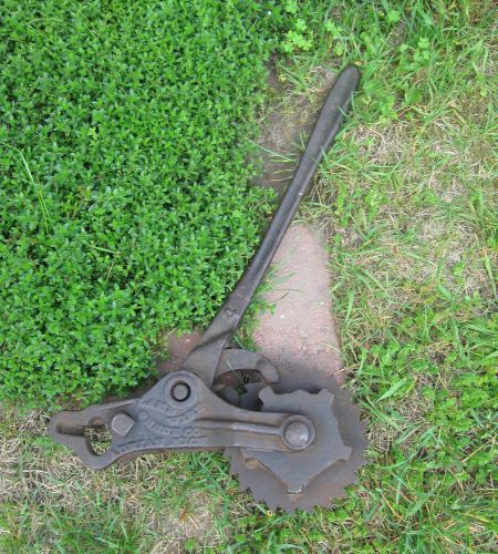 Antique Stretching Tool - Lamb Wire Fence Co. Adrian Michigan - Looks Great!