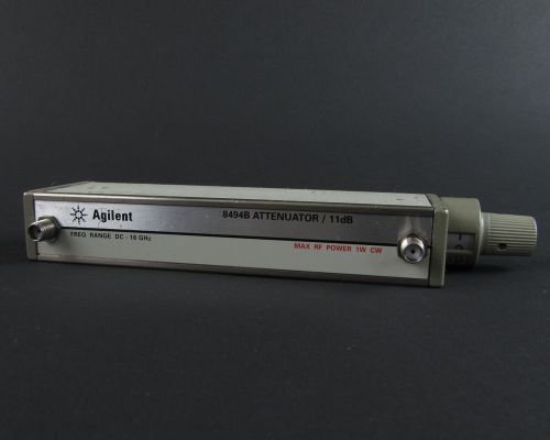 Agilent / HP 8494B Attenuator with OPT. 002 (0-11db, Step 1, DC-18GHz)