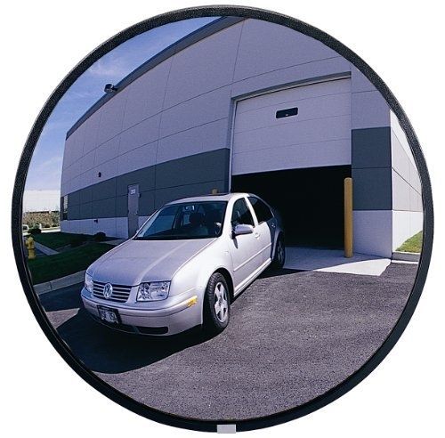 See all plxo26 circular acrylic heavy duty outdoor convex security mirror, 26&#034; for sale