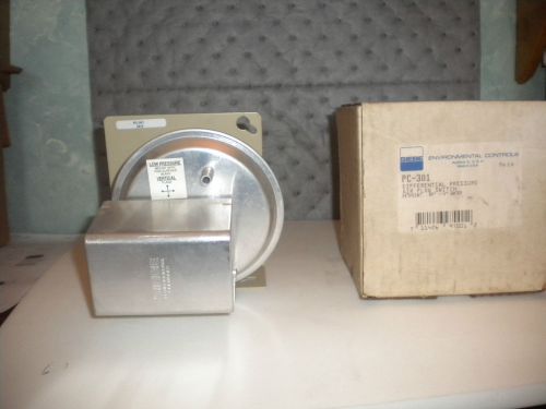 SIEBE PC-301 ENVIRONMENTAL CONTROLS DIFFERENTIAL PRESSURE AIR FLOW SWITCH
