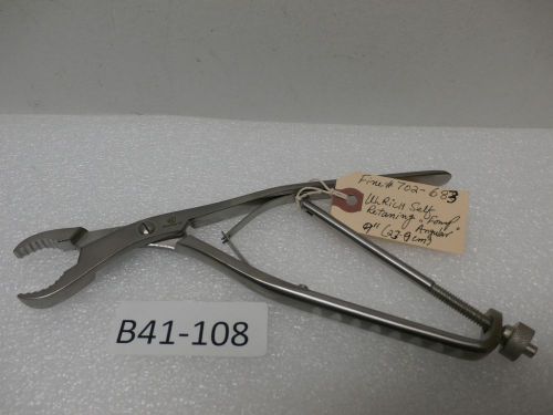 ULRICH Bone Holding Forceps 9&#034; Angled W-Speed lock Spine Orthopedic Instruments