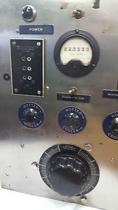 Arcweld testing machine front panel
