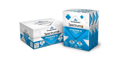 Georgia-Pacific Spectrum Paper, 8.5 x 11 Inches, 1 box of 3 packs (1500 Sheets)