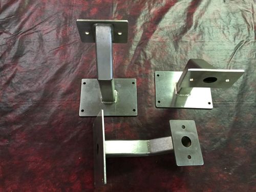 Shop made control button mounting stand - stainless for sale