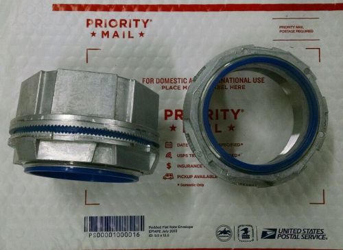 Lot of 2/ 3&#034; thomas &amp; betts h300-tb 3&#034; raintight emt coupling new - ships free for sale