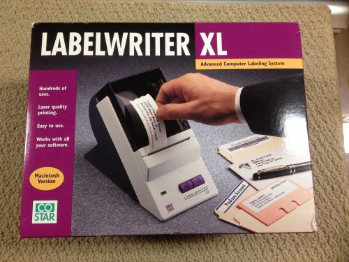 CoStar LabelWriter XL for Mac - Thermal Printer, Software, Paper - NIB